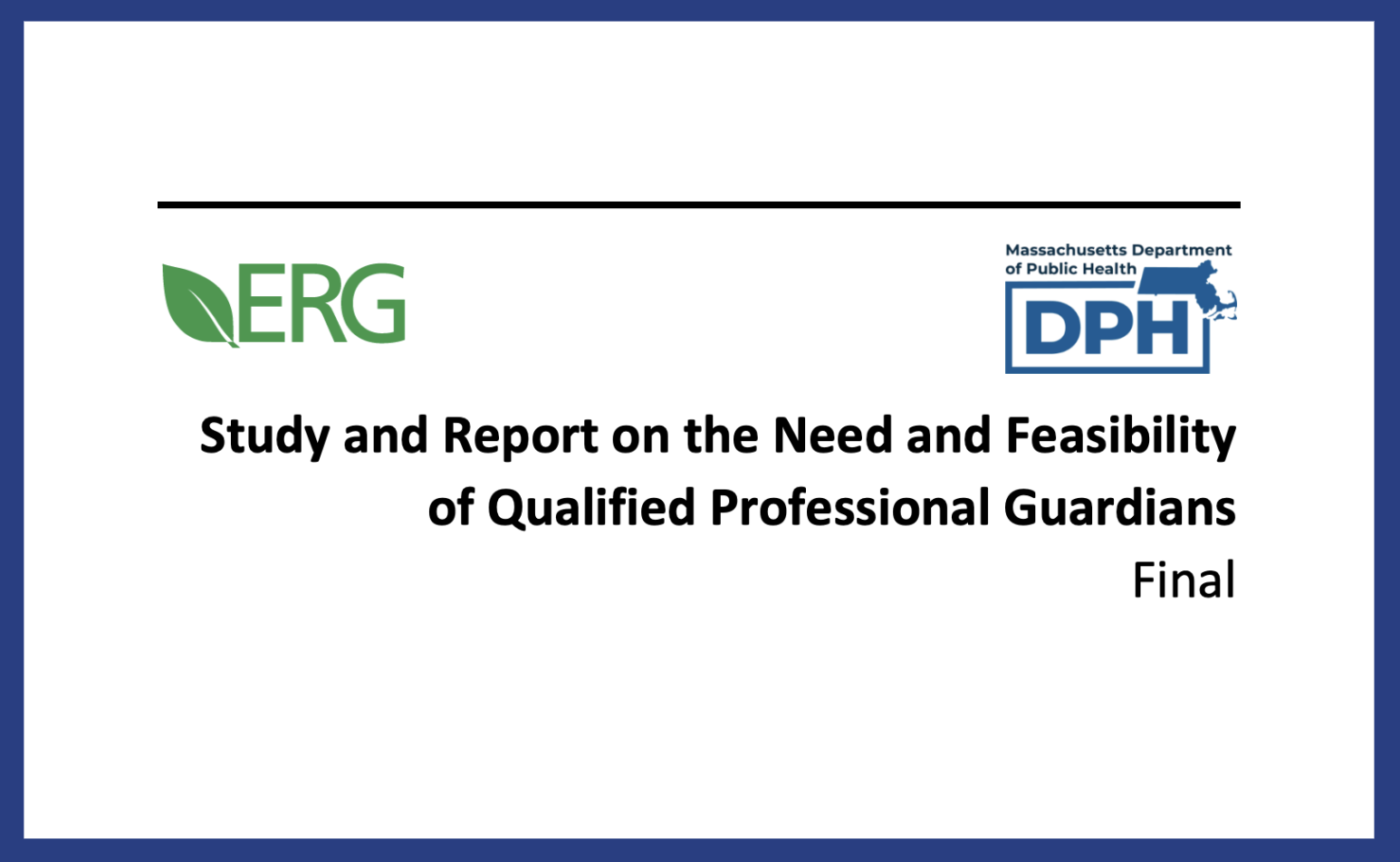 A Major Step Forward: DPH Releases Long-Awaited Guardianship Report - Massachusetts Guardianship Policy Institute